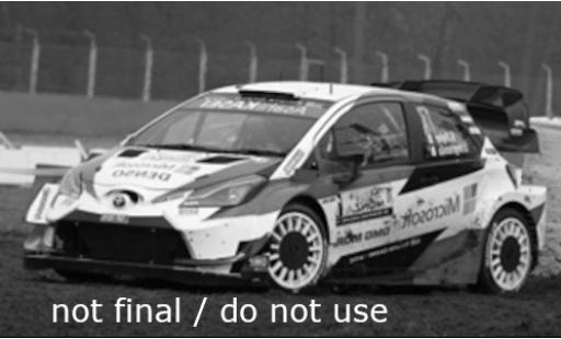 Diecast model cars Toyota Yaris WRC No.17 Rally Monza 2020 S.Ogier/J.Ingrassia 1/43 IXO