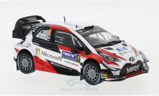 Diecast model cars Toyota Yaris WRC No.8 Microsoft Rally WM Rally Finnland 2018 O.T&Atilde;&curren;nak/M.J&Atilde;&curren;rveoja 1/43 IXO