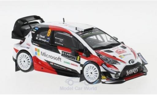 Diecast model cars Toyota Yaris WRC No.8 Microsoft Rally WM Rally Monte Carlo 2018 O.T&Atilde;&curren;nak/M.J&Atilde;&curren;rveoja 1/43 IXO