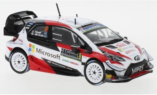 Diecast model cars Toyota Yaris WRC No.8 Microsoft Rally WM Rally Monte Carlo 2019 O.T&Atilde;&curren;nak/M.J&Atilde;&curren;rveoja 1/43 IXO