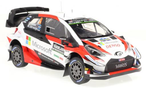Diecast model cars Toyota Yaris WRC No.8 Rally Sweden 2019 O.T&Atilde;&curren;nak/M.Jarveoja 1/18 IXO