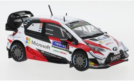 Diecast model cars Toyota Yaris WRC No.8 Rally WM Rally Finnland 2019 O.T&Atilde;&curren;nak/M.J&Atilde;&curren;rveoja 1/43 IXO