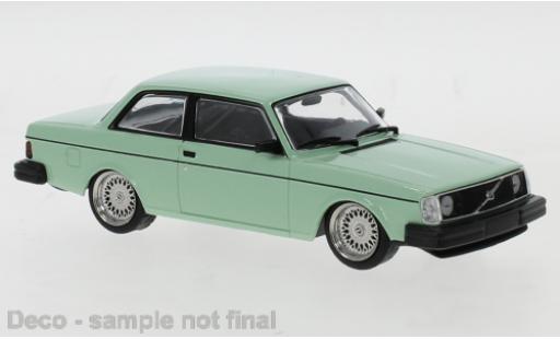Diecast model cars Volvo 242 Custom green 1980 1/43 IXO
