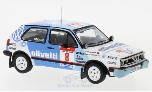 Diecast model cars Volkswagen Golf GTI II 16V No.8 Motorsport Rally WM Safari Rally 1987 M.Ericsson/P.Diekmann 1/43 IXO