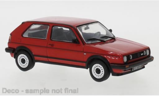 Diecast model cars Volkswagen Golf GTI II red 1984 1/43 IXO