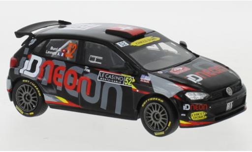 Diecast model cars Volkswagen Polo GTI R5 No.52 Rally Monte Carlo 2021 O.Burri/A.Levratti 1/43 IXO