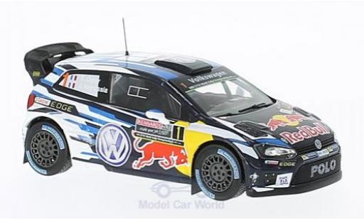 Diecast model cars Volkswagen Polo WRC R No.1 Motorsport Red Bull Rally WM Rally Australien 2016 S.Ogier/J.Ingrassia 1/43 IXO