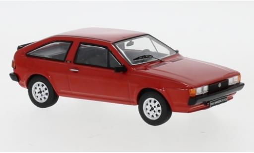 Diecast model cars Volkswagen Scirocco Base II red 1987 1/43 IXO