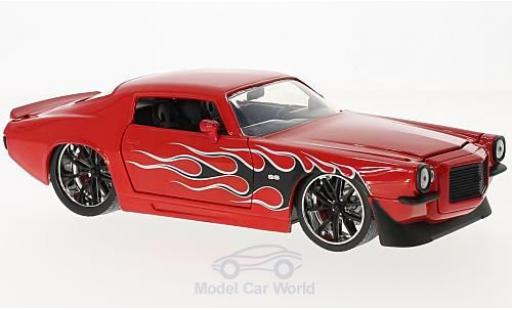 Diecast model cars Chevrolet Camaro Coupe red/Dekor 1971 1/24 Jada Toys