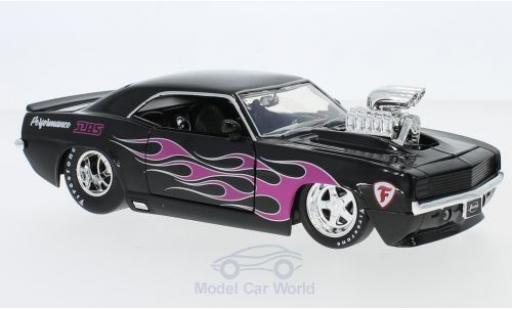 Diecast model cars Chevrolet Camaro Coupe black/Dekor 1969 1/24 Jada Toys