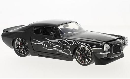Diecast model cars Chevrolet Camaro Coupe black/Dekor 1971 1/24 Jada Toys