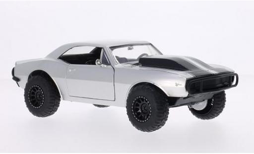 Diecast model cars Chevrolet Camaro Z28 Z/28 Off Road grey/black Fast & Furious 1967 1/24 Jada Toys