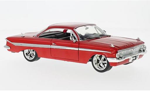 Diecast model cars Chevrolet Impala tuning red Fast & Furious 8 Doms sans Vitrine 1/24 Jada Toys