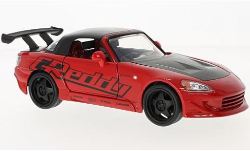 Diecast model cars Honda S2000 Base red/black 2001 1/24 Jada Toys
