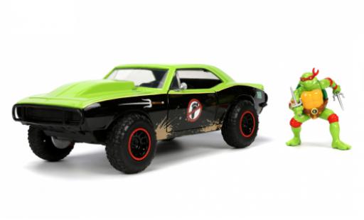 Diecast model cars Chevrolet Camaro Coupe Jada Turtles 1967 1/24 Jada Toys
