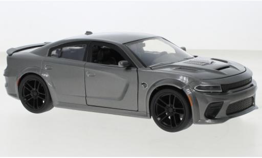 Diecast model cars Dodge Charger Berline Jada metallise grey rapide & Furious 2021 1/24 Jada Toys