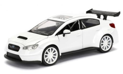 Diecast model cars Subaru Impreza STI Tuning white Fast & Furious 1/24 Jada Toys