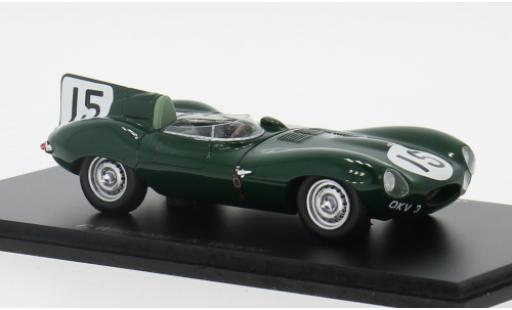 Diecast model cars Jaguar D-Type Base 24h Le Mans 1954 #15 P.Whitehead/K.Wharton 1/43 Spark
