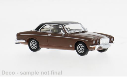 Diecast model cars Jaguar XJC Base -C brown/black 1973 1/87 PCX87