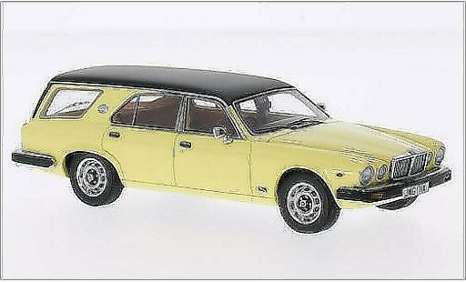 Jaguar XJ Series III 1/43 Matrix SIII yellow/black diecast model cars