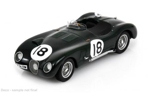 Diecast model cars Jaguar XK C 120 24h Le Mans 1953 #18 T.Rolt/D.Hamilton 1/43 Spark