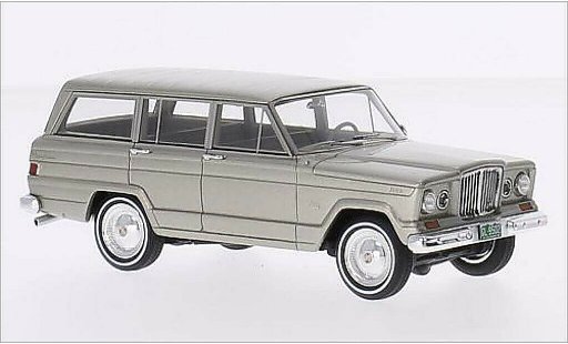 Jeep Wagoneer Base 1/43 GLM metallic beige 1962 diecast model cars
