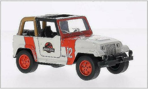 Jeep Wrangler Jurassic Park 1/43 Jada Toys  diecast model cars