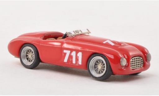 Diecast model cars Ferrari 166 MM No.711 Mille Miglia 1950 1/87 Jolly Model