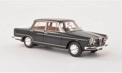 Diecast model cars Alfa Romeo 2600 berline Berlina black 1962 without Vitrine 1/43 Kess