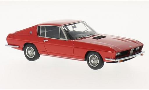 Diecast model cars Bmw 2000 ti Coupe Frua red 1968 1/43 Kess