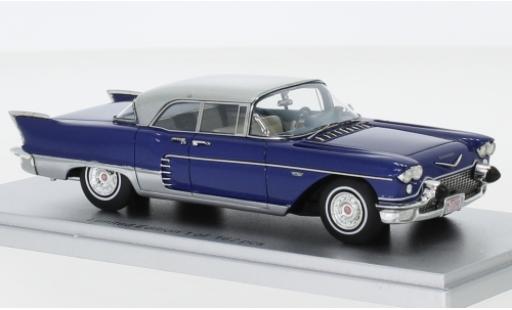Diecast model cars Cadillac Eldorado Brougham metallic blue/grey 1957 1/43 Kess