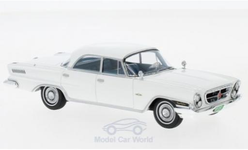 Diecast model cars Chrysler New Yorker Sedan 4 Door white 1962 1/43 Kess