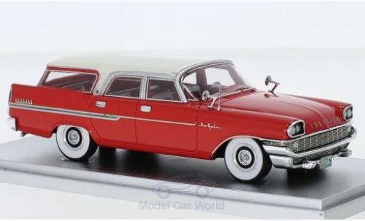 Diecast model cars Chrysler New Yorker Station Wagon Town & Country red/white 1958 1/43 Kess