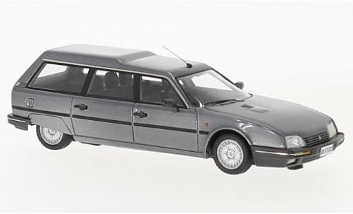 Diecast model cars Citroen CX Break 25 TRD Turbo 2 Estate metallic grey 1986 1/43 Kess