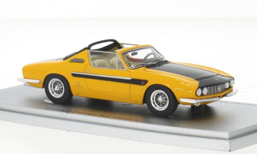 Diecast model cars Ferrari 330 Cabriolet GT 2+2 Convertible Michelotti yellow 1964 1/43 Kess