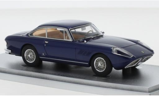 Diecast model cars Ferrari 330 GT 2+2 Shark Nose metallic blue 1965 sn6537GT 1/43 Kess