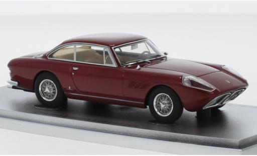 Diecast model cars Ferrari 330 GT 2+2 Shark Nose metallic red 1965 sn6537GT 1/43 Kess