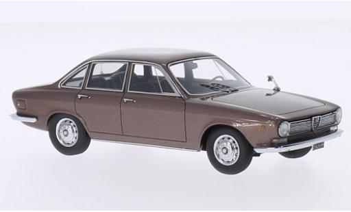 Diecast model cars Alfa Romeo 2600 osi de luxe metallic brun 1965 1/43 Kess