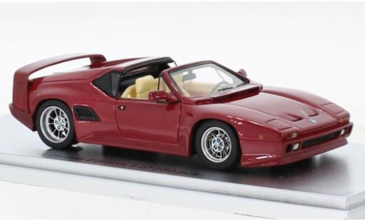 Diecast model cars De Tomaso Pantera Targa SI metallise red 1993 1/43 Kess