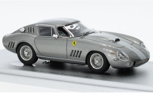 Diecast model cars Ferrari 275 GTB -C Competizione Speciale metallise grey 1964 1/43 Kess