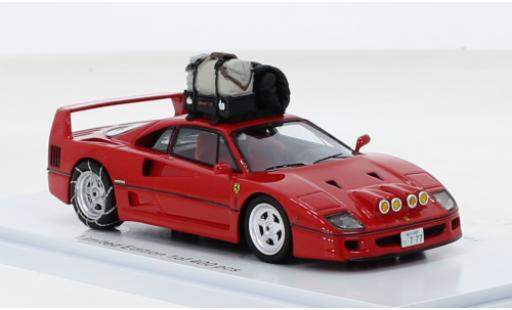 Diecast model cars Ferrari F40 Coupe red Snow Drifting Japan 1993 1/43 Kess