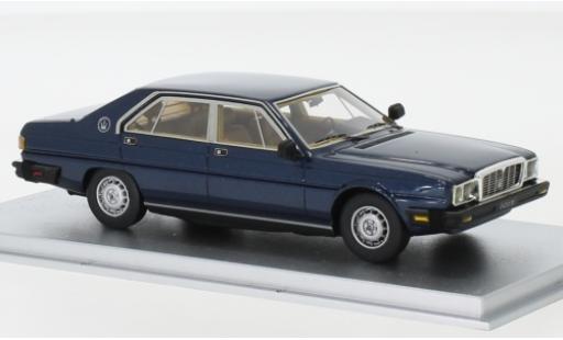 Diecast model cars Maserati Quattroporte Base III 4.9 metallic blue 1983 1/43 Kess