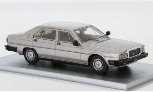 Diecast model cars Maserati Quattroporte Base III 4.9 metallic beige 1983 1/43 Kess