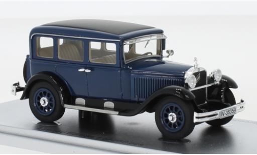 Diecast model cars Mercedes 260 Base Typ 10/50 Stuttgart (W11) blue/black 1929 1/43 Kess