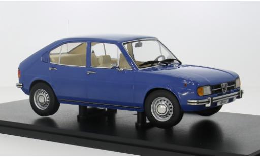 Diecast model cars Alfa Romeo Alfasud berlina blue 1974 1/18 KK Scale