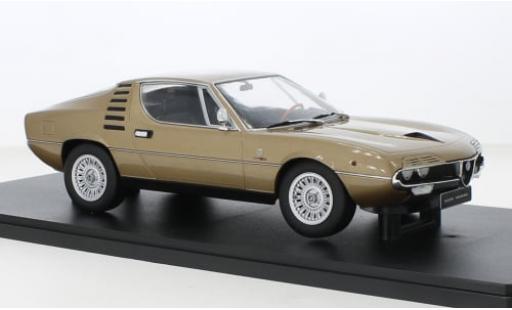 Diecast model cars Alfa Romeo Montreal gt metallise beige 1970 1/18 KK Scale