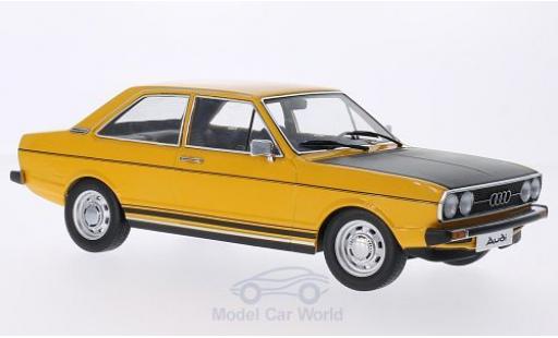 Diecast model cars Audi 80 gte yellow/matt-black T&Atilde;&frac14;ren and Hauben sind nicht zu &Atilde;&para;ffnen 1/18 KK Scale