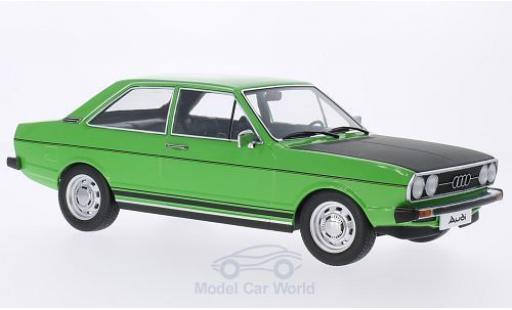 Diecast model cars Audi 80 gte green/matt-black 1975 T&Atilde;&frac14;ren and Hauben sind nicht zu &Atilde;&para;ffnen 1/18 KK Scale