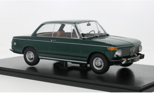 Diecast model cars Bmw 1802 facelift 1.Serie green 1971 1/18 KK Scale