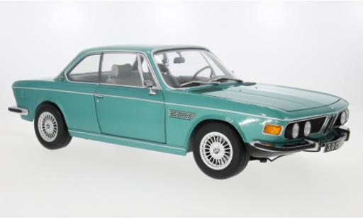 Diecast model cars Bmw 3.0 CSi (E9) turquoise 1971 1/12 KK Scale